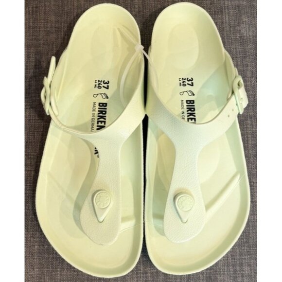 Birkenstock Gizeh EVA Faded Lime - US Women's 6 EU 37 - Picture 2 of 7